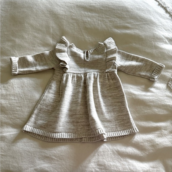 Baby Long-Sleeve Sweater Dress - Picture 2 of 4
